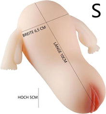 Realistischer 3D Masturbator Taschenmuschi Vagina Klitoris
