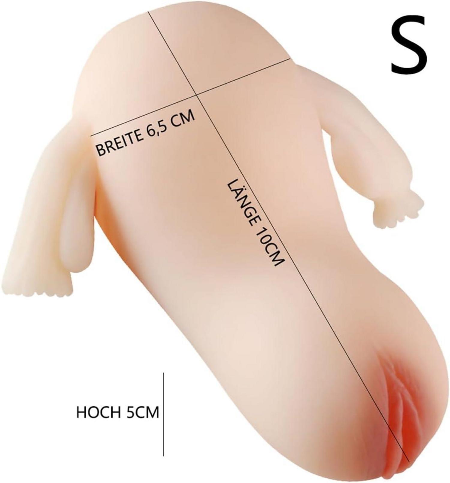 Realistischer 3D Masturbator Taschenmuschi Vagina Klitoris