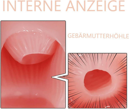 Realistische 3D Taschenmuschi Masturbator Simulation Vagina Klitoris Anal