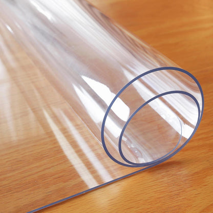 Transparente Tischfolie 100x210cm – Schutzfolie für Tisch & Co.