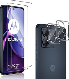 Displayschutz für Motorola Moto G84 5G Panzerglas 4er-Set