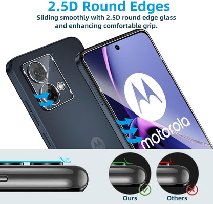 Displayschutz für Motorola Moto G84 5G Panzerglas 4er-Set
