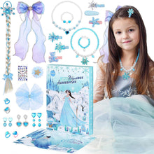 Adventskalender Eis Schneeflocke Schmuck 24 Tage Mädchen Kinder