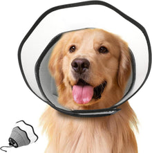 VavoPaw Halskrause Hund Leckschutz Op Genesungshalsband Grau L