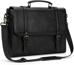 IGOLUMON Aktentasche Herren Wasserdicht 15,6 Zoll Retro Laptoptasche