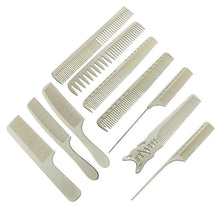 Professional Carbon Barber Kamm Set Hitzebeständig Antistatisch 8