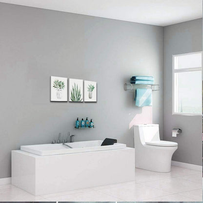 Aloe Vera Wandbilder Grüne Pflanzen Deko 40 x 30 cm