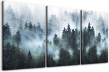 Leinwandbilder Natur Wald Vögel Sonnenlicht Wandbilder 40x30cm