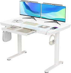 Höhenverstellbarer Schreibtisch mit