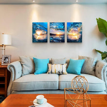 MHARTK66 Sonnenaufgänge blaue Gewand moderne badezimmers