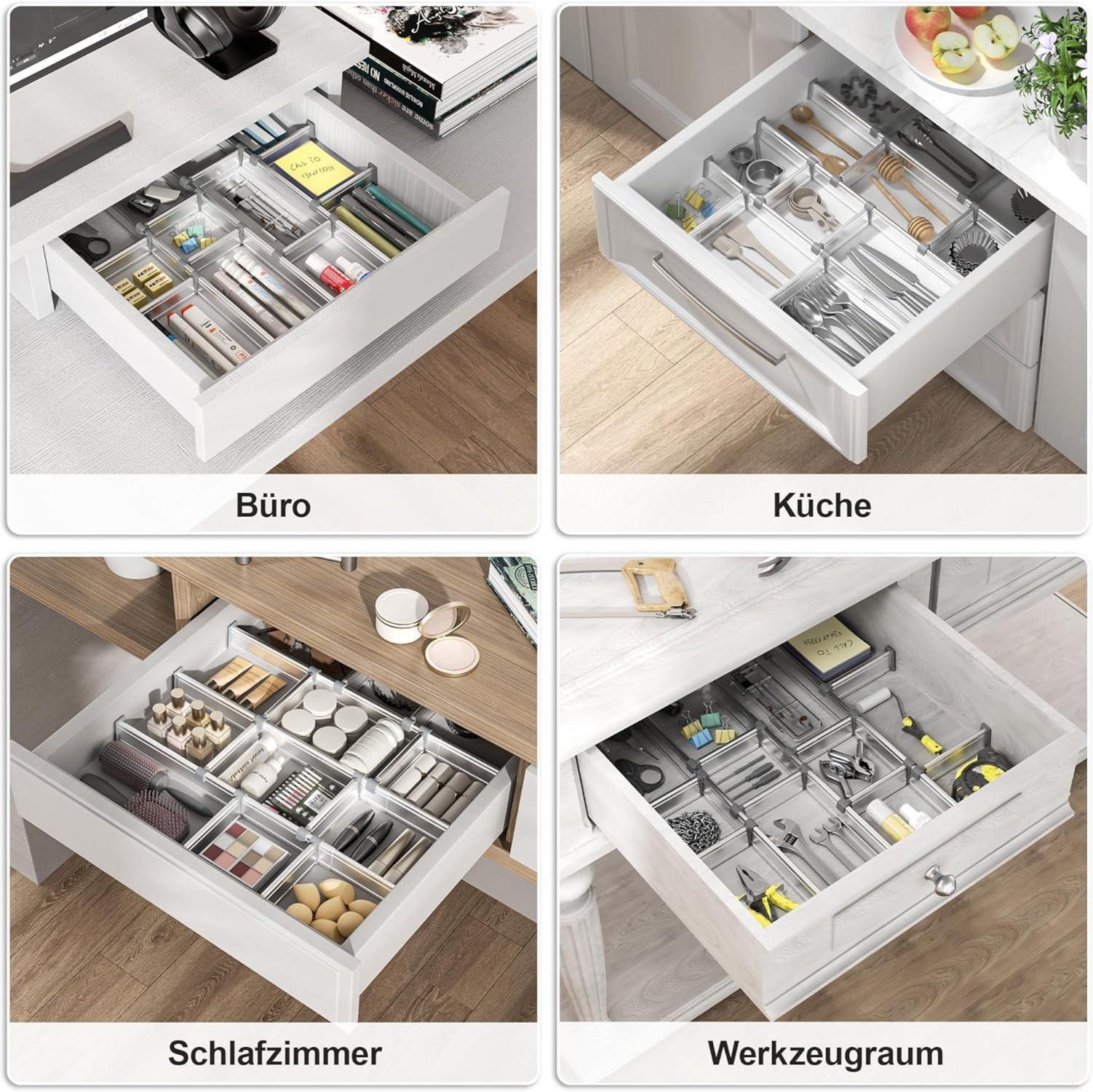 Niffgaff Schubladen Organizer Aluminiumlegierung