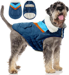 Hundemantel Winterjacke Große Hunde reflektierende Streifen