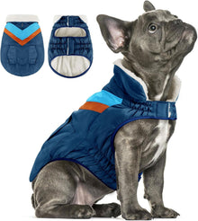 Hundemantel Winter Warm Kragen Medium Hundemantel Klettverschluss