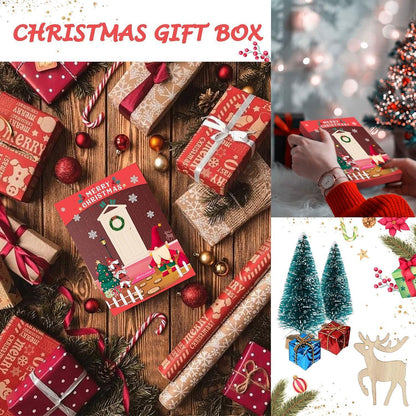 Elfentür Weihnachtsdeko Set - Miniatur Wichtel