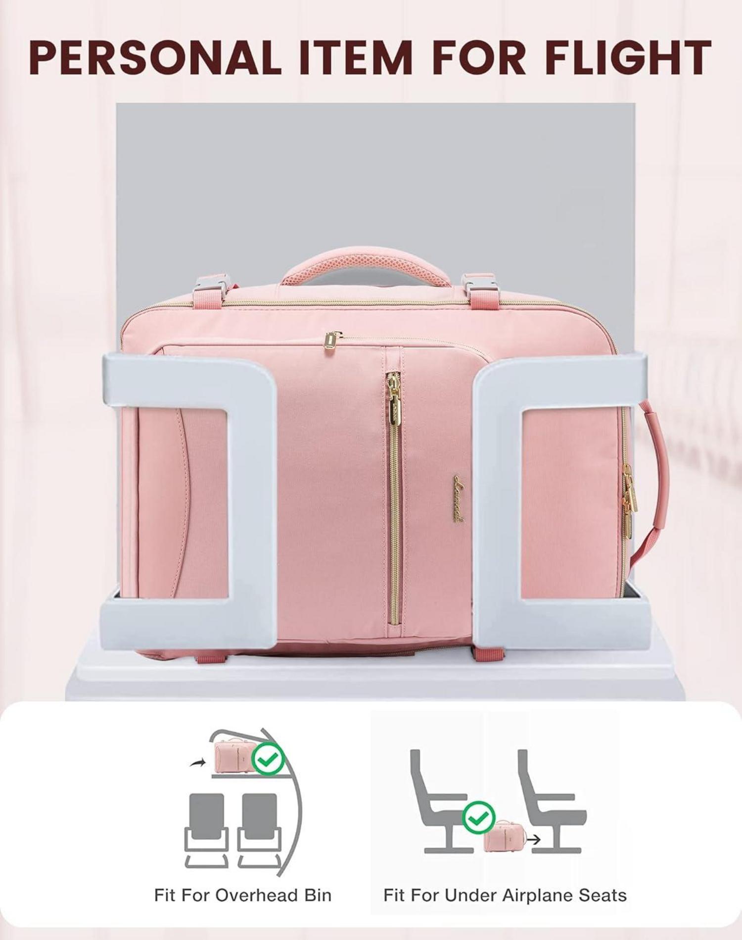 Handgepäck Rucksack 40L Damen Kofferrucksack Laptop