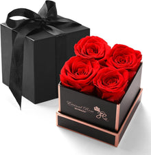Infinity Rosenbox Ewige Rose Geschenkbox Jahrestag Valentinstag
