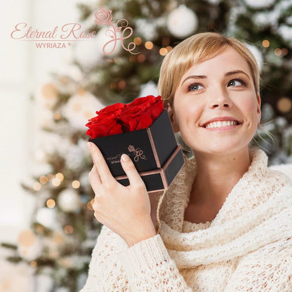 Infinity Rosenbox Ewige Rose Geschenkbox Jahrestag Valentinstag