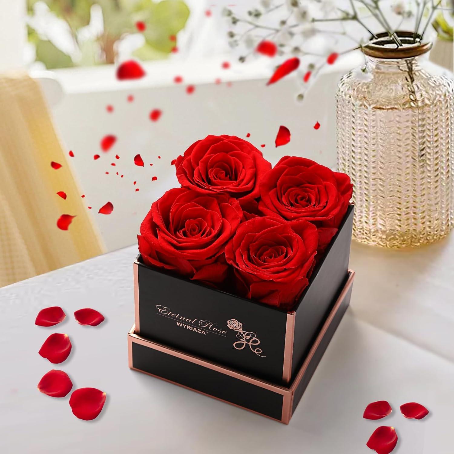 Ewige Rose Geschenke Frauen für Weihnachten Valentinstag Muttertag