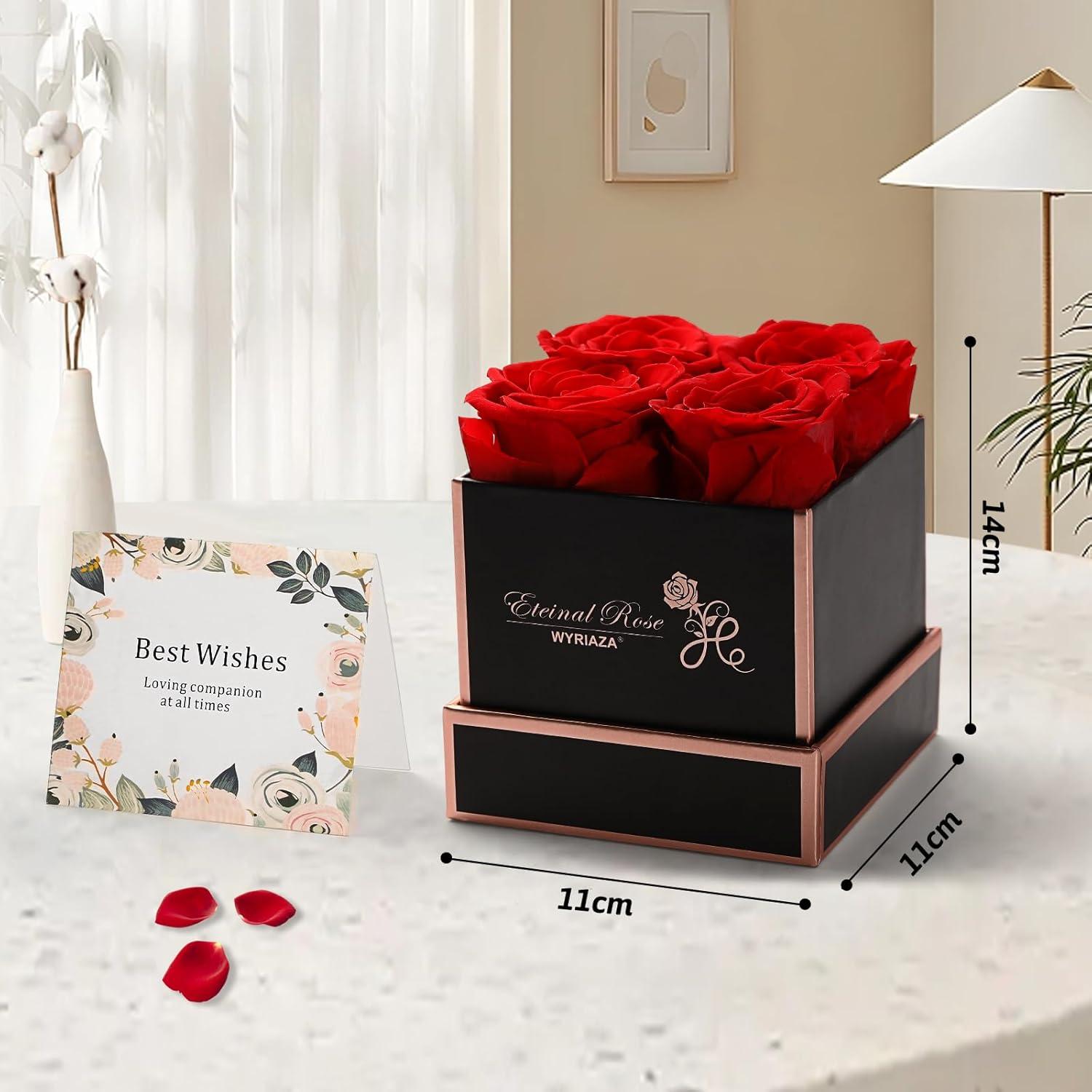 Infinity Rosenbox Geschenke Frauen Mama Freundin Weihnachten Valentinstag