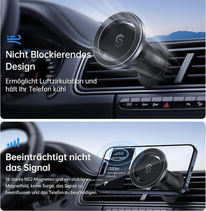 SYNCWIRE MagSafe Autohalterung iPhone 15 14 13 12 Pro Max Magnetisch