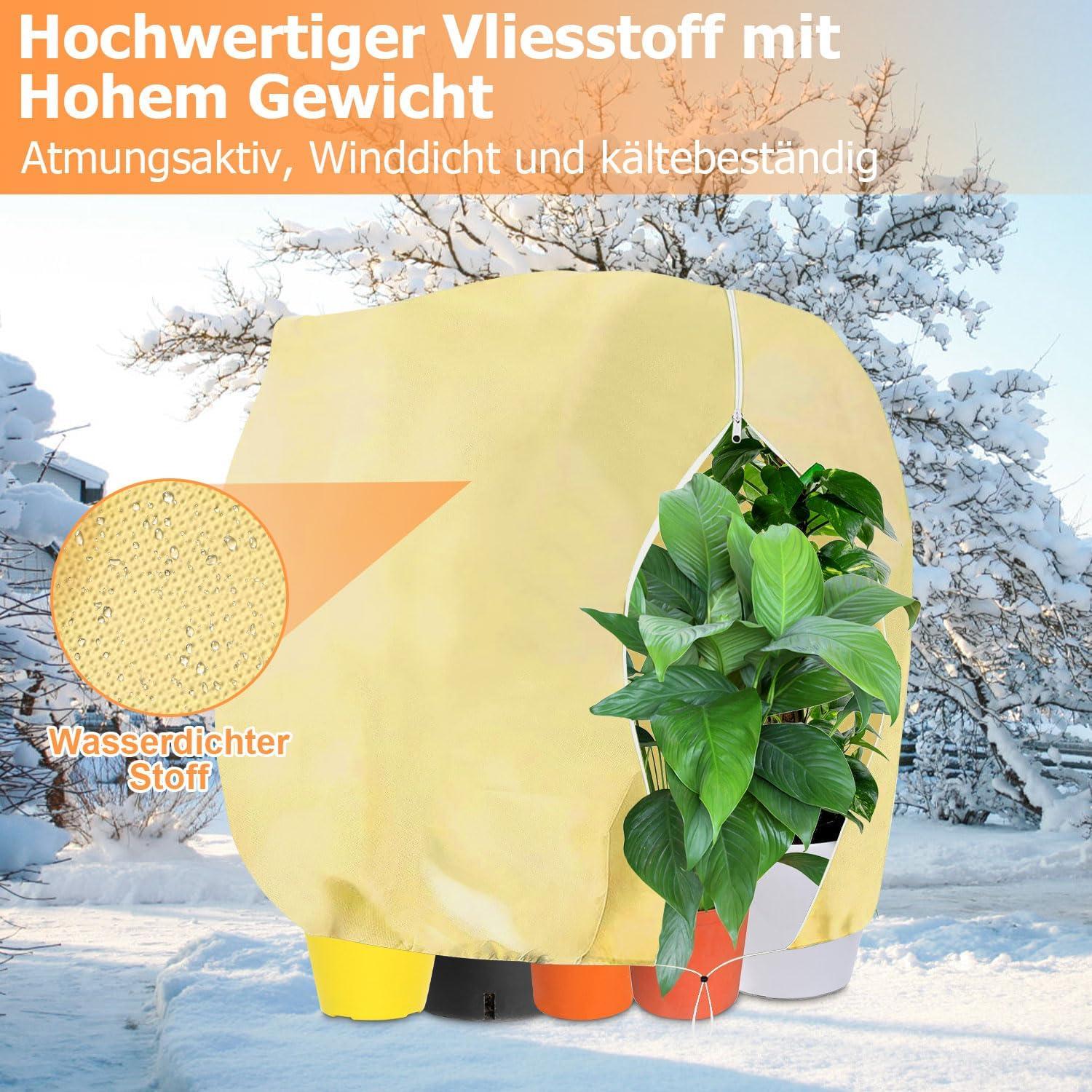 Winterschutz Pflanzen 250x360cm Überwinterungszelt