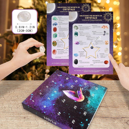2024 Weihnachtskristall Adventskalender: Edelsteine