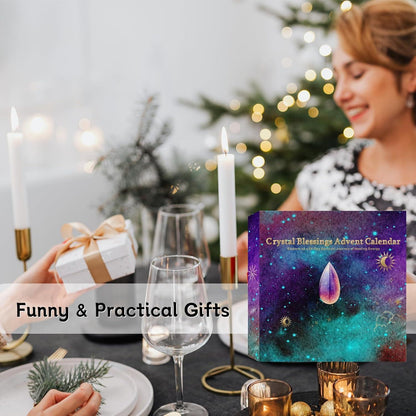 2024 Weihnachtskristall Adventskalender: Edelsteine