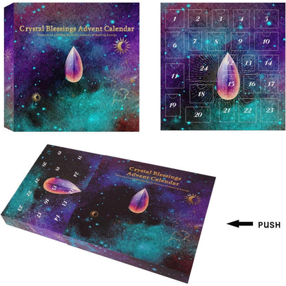 2024 Weihnachtskristall Adventskalender: Edelsteine
