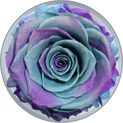 Ewige Rose Engel Glaskuppel Geschenk Muttertag Handgefertigte Blume