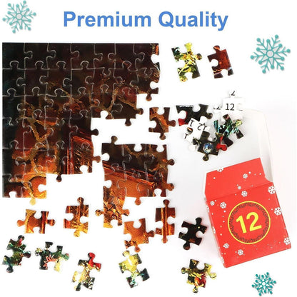 Adventskalender 2024 Weihnachtspuzzle 1008 Teile