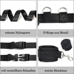 BDSMAGE Bondageset Fessel Set Handschellen Sex Spielzeug für Paare