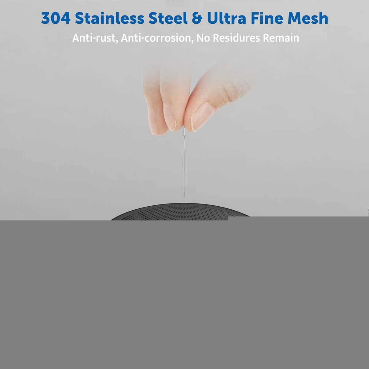 Teekanne 1500ml Glas mit Stövchen & Edelstahl-Sieb, Schwarz