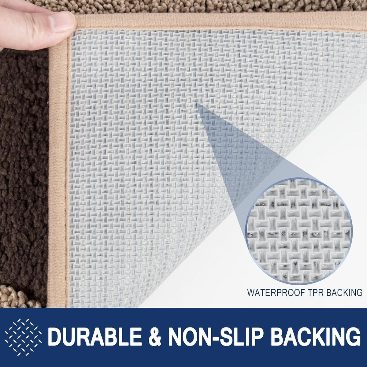 Waschbare Fußmatte 80x120 cm – Schmutzfangmatte für Innen & Eingang