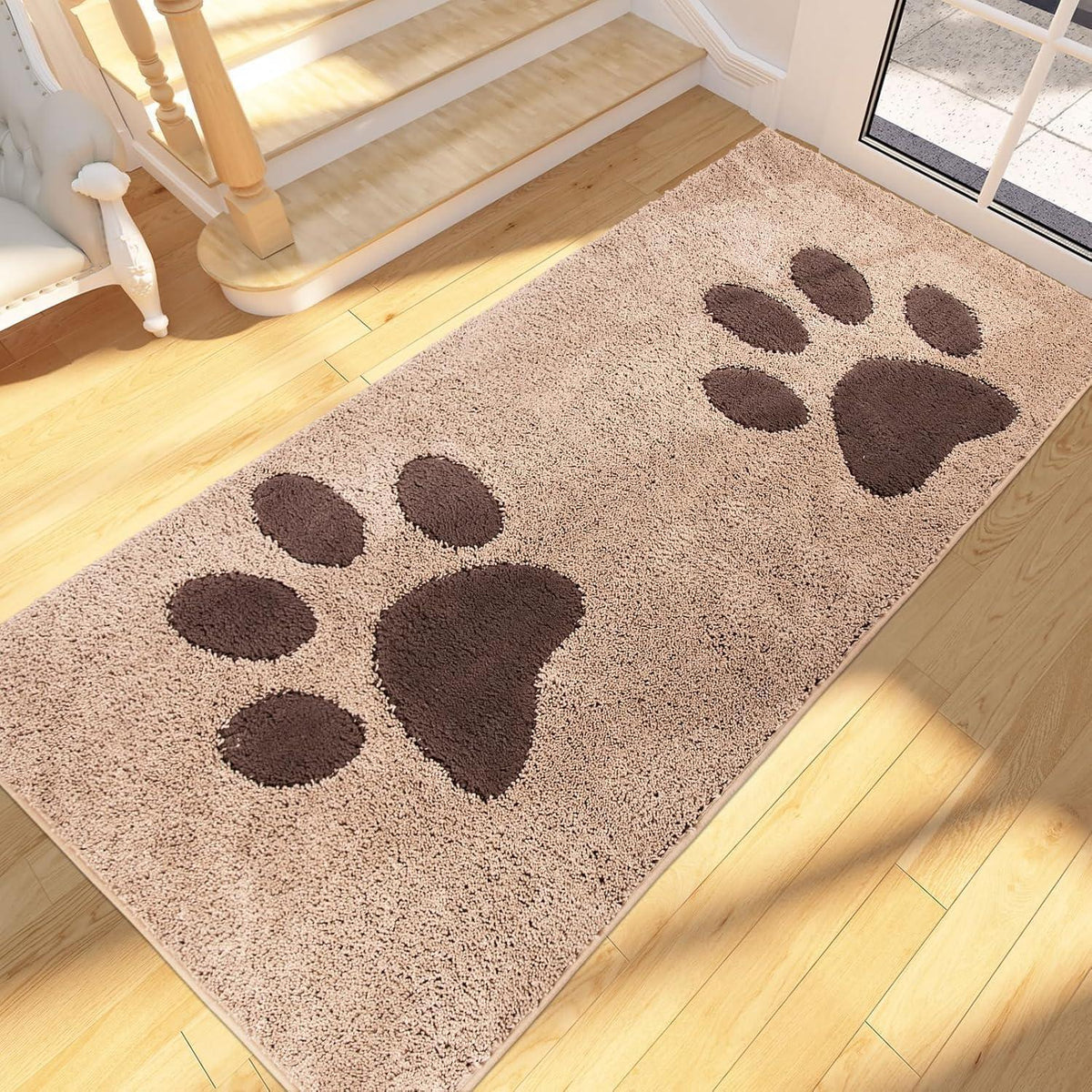 Waschbare Fußmatte 80x178 cm – Schmutzfangmatte für Innen & Eingang