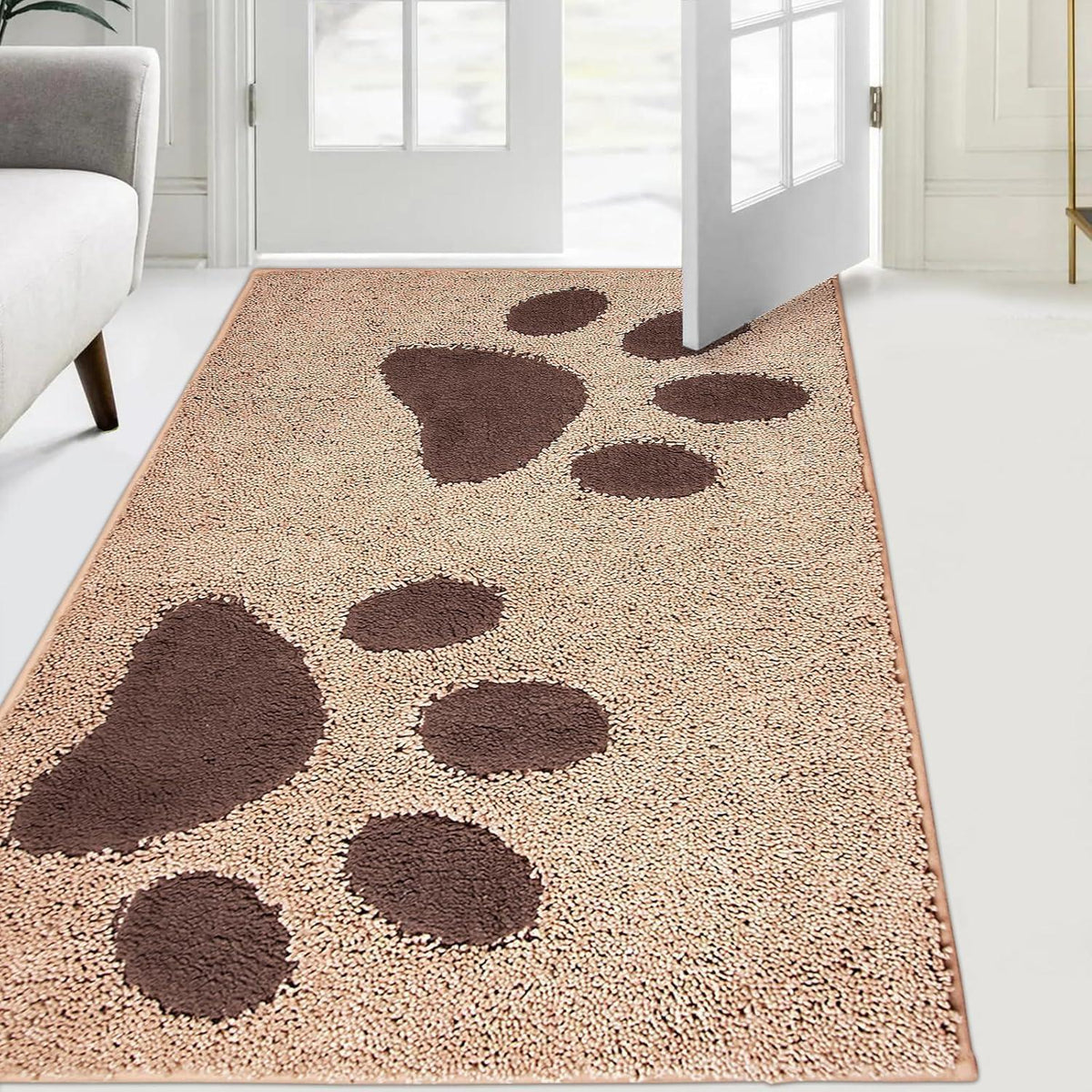 Waschbare Fußmatte 84x150 cm – Schmutzfangmatte für Innen & Eingang