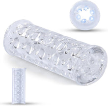 Masturbator Cup Transparent Kristall Taschenmuschi 3D Vagina