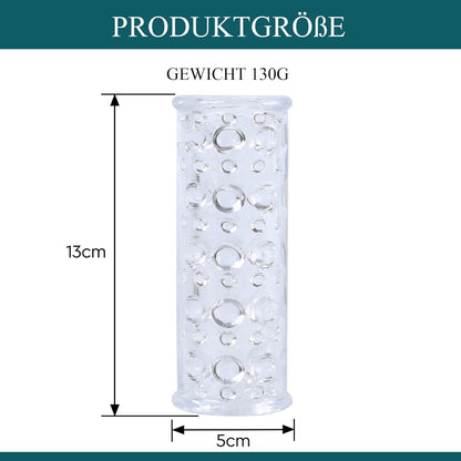 Manueller Masturbator Cup 3D Vagina Taschenmuschi Transparent
