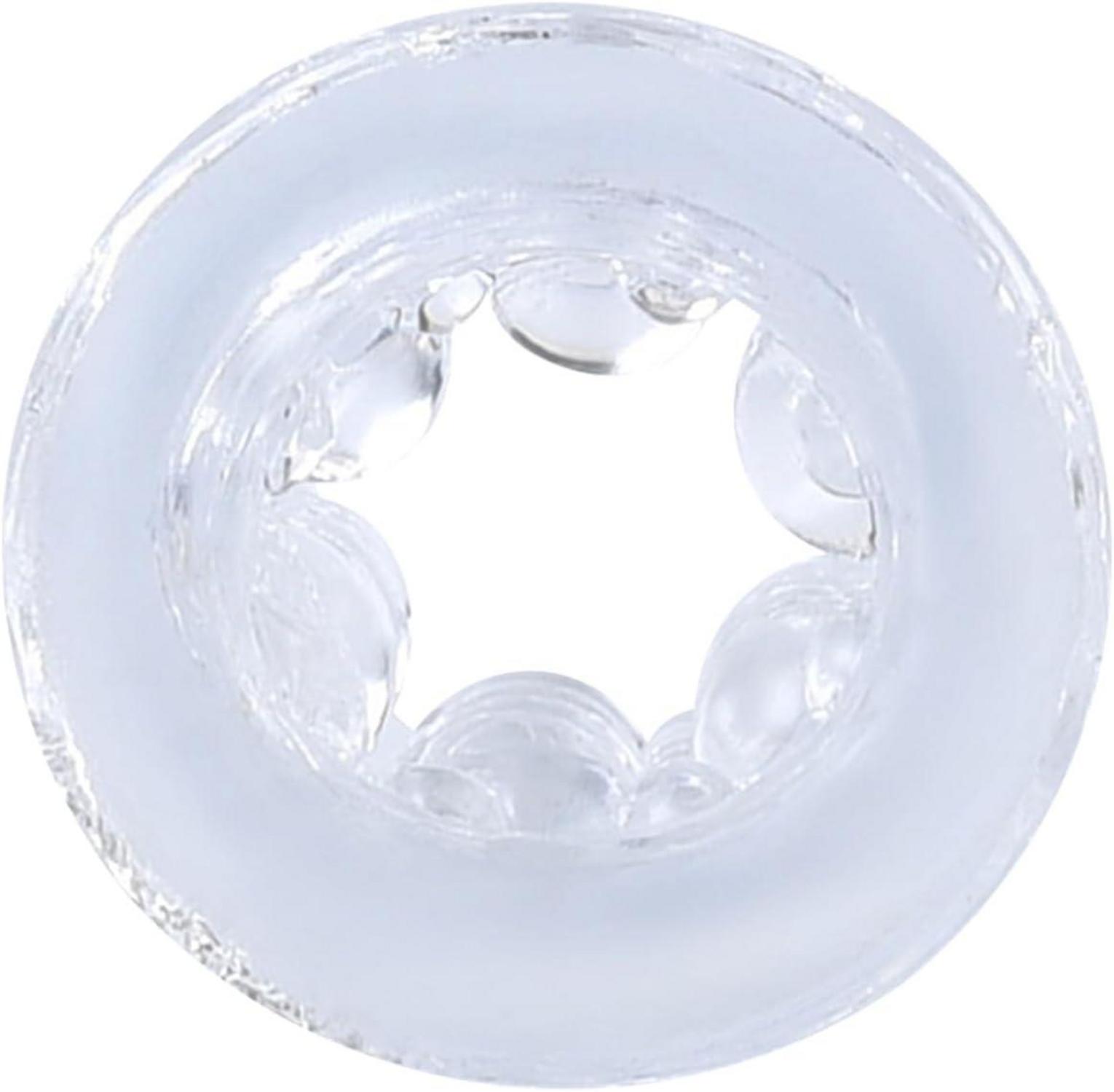 Kristall Masturbator Cup für Männer, Taschenmuschi 3D Vagina