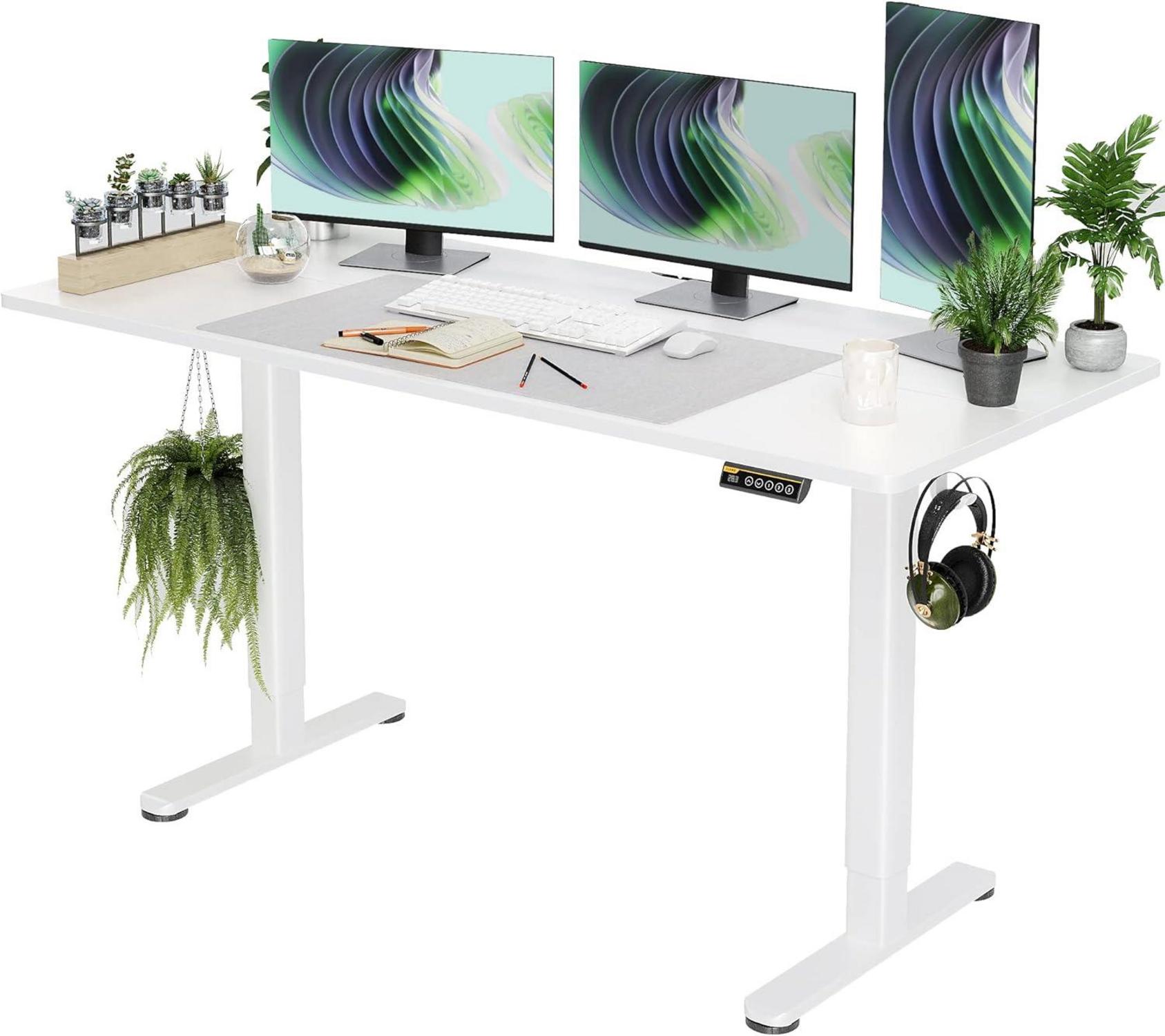 Elektrischer Höhenverstellbarer Schreibtisch 160x60 cm