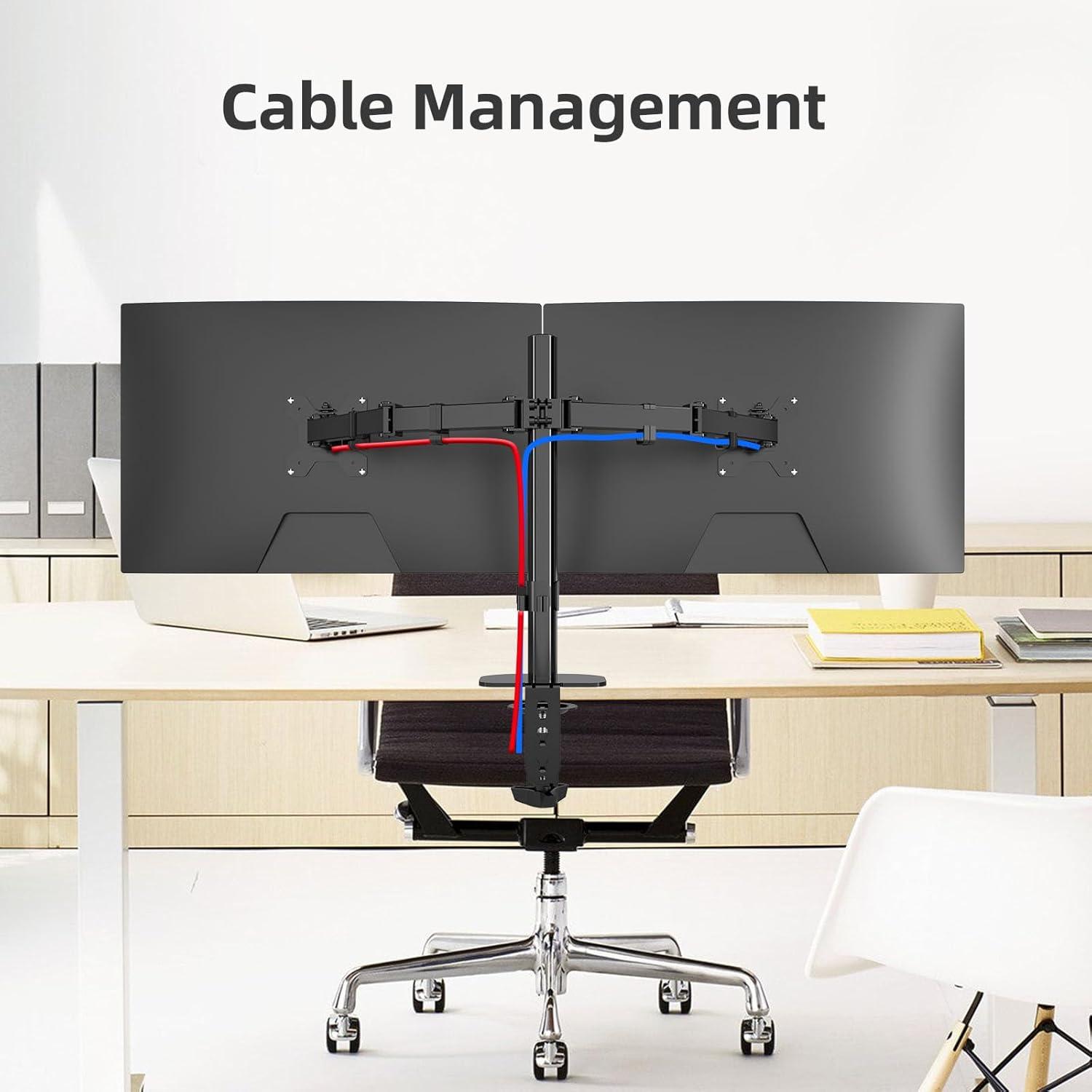 Monitor Halterung für 13-27 Zoll LED LCD Bildschirm bis zu 10 kg, für