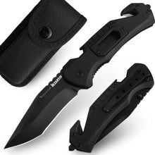 Premium Klappmesser 20cm Einhandmesser Aluminium-Griff