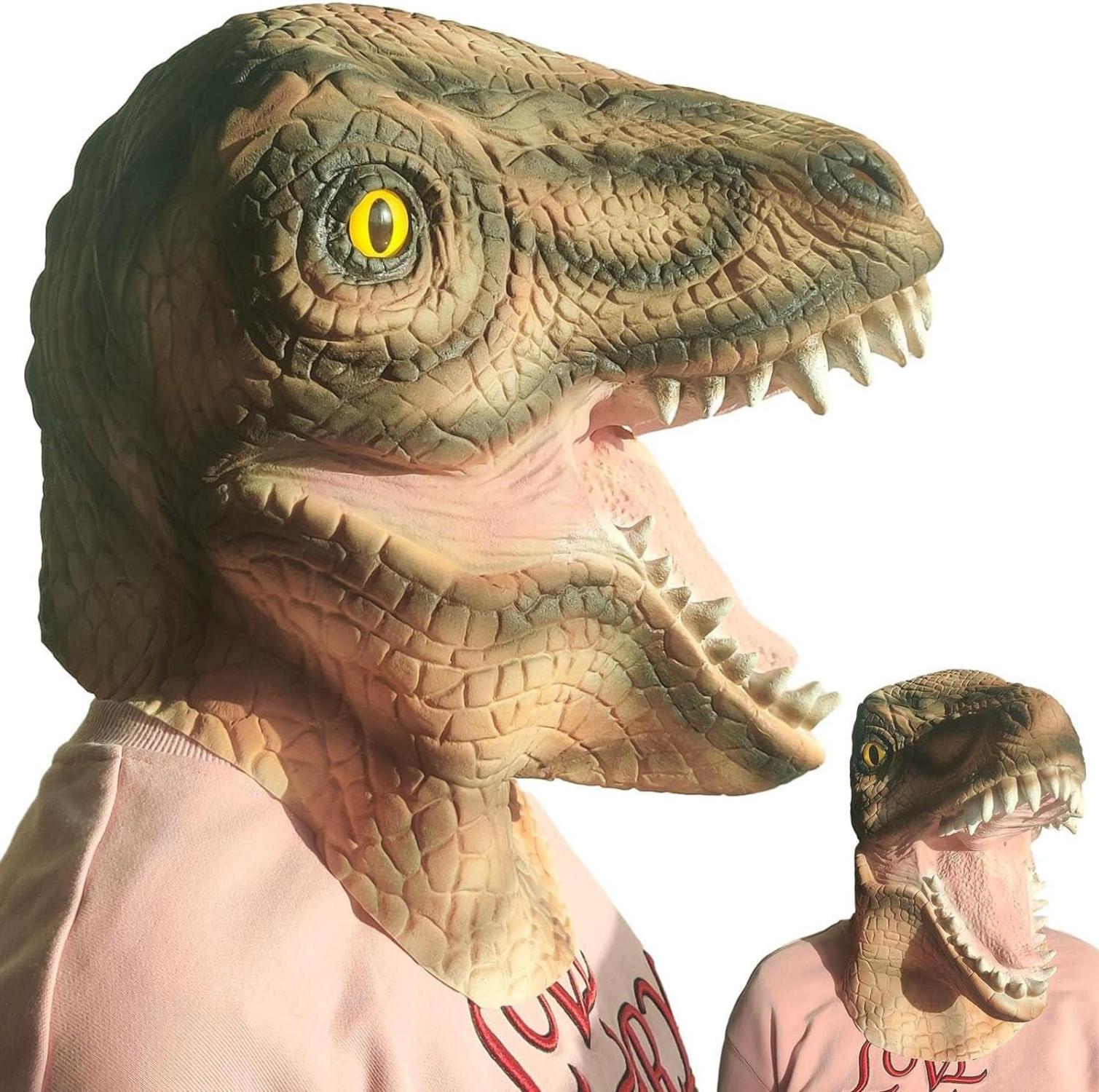 Tyrannosaurus Dinosaurier Maske Halloween Cosplay Kostüm