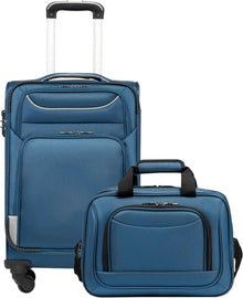 COOLIFE Koffer Trolley Set 4 Rollen Handgepäck TSA-Schloss