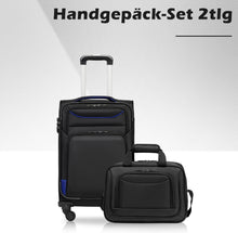 COOLIFE Koffer Trolley Set 4 Rollen Handgepäck TSA-Schloss