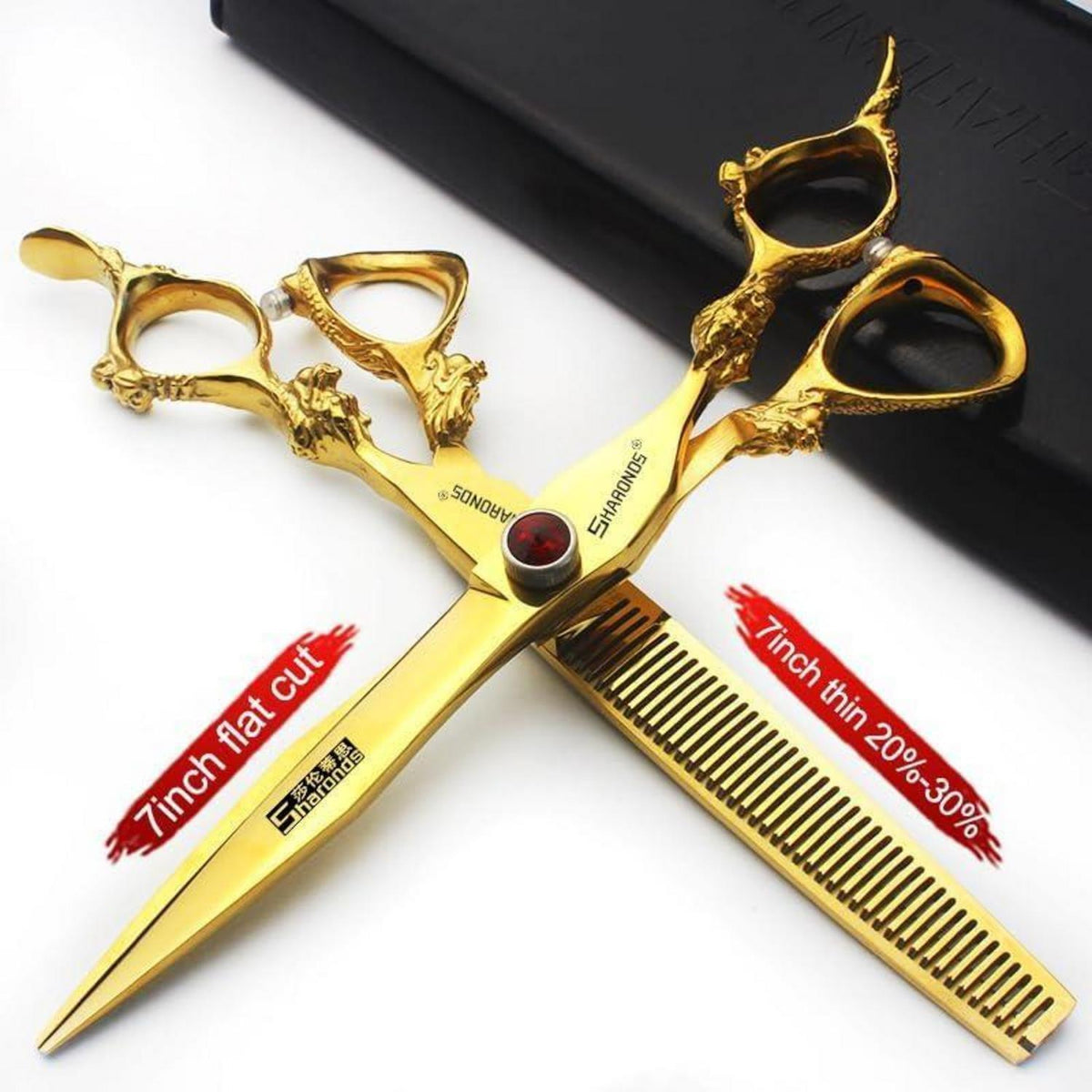 Professionelle Friseurschere 7 Zoll (3er Set)