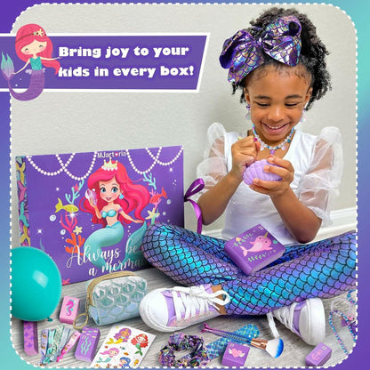 Mädchen Adventskalender 2024 Meerjungfrauen Schmuck