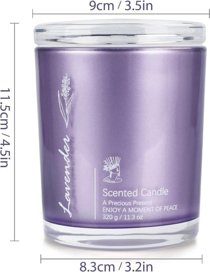 Spa-Bad-Set für Frauen - Duftkerzen-Geschenk mit Badesalz und Zubehör
