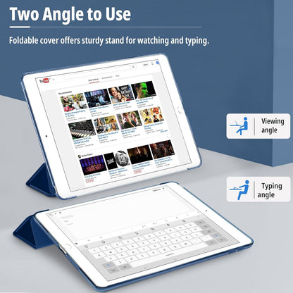 EasyAcc iPad 10.2 Zoll Hülle - Ultradünn Transparent Schutzhülle Case