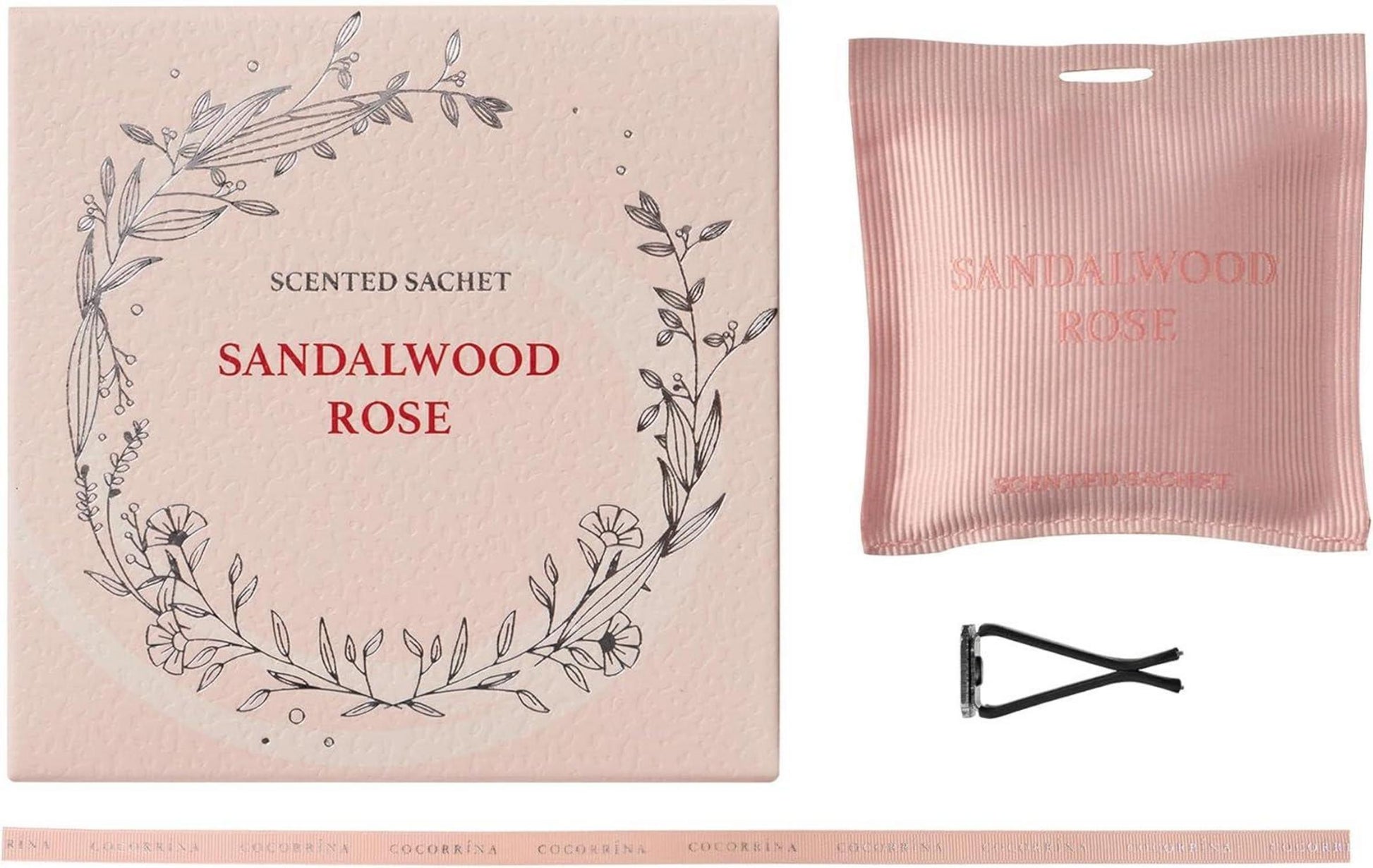 Cocorrína Duftsäckchen Sandelholz Rose Autoduft 1 Stück