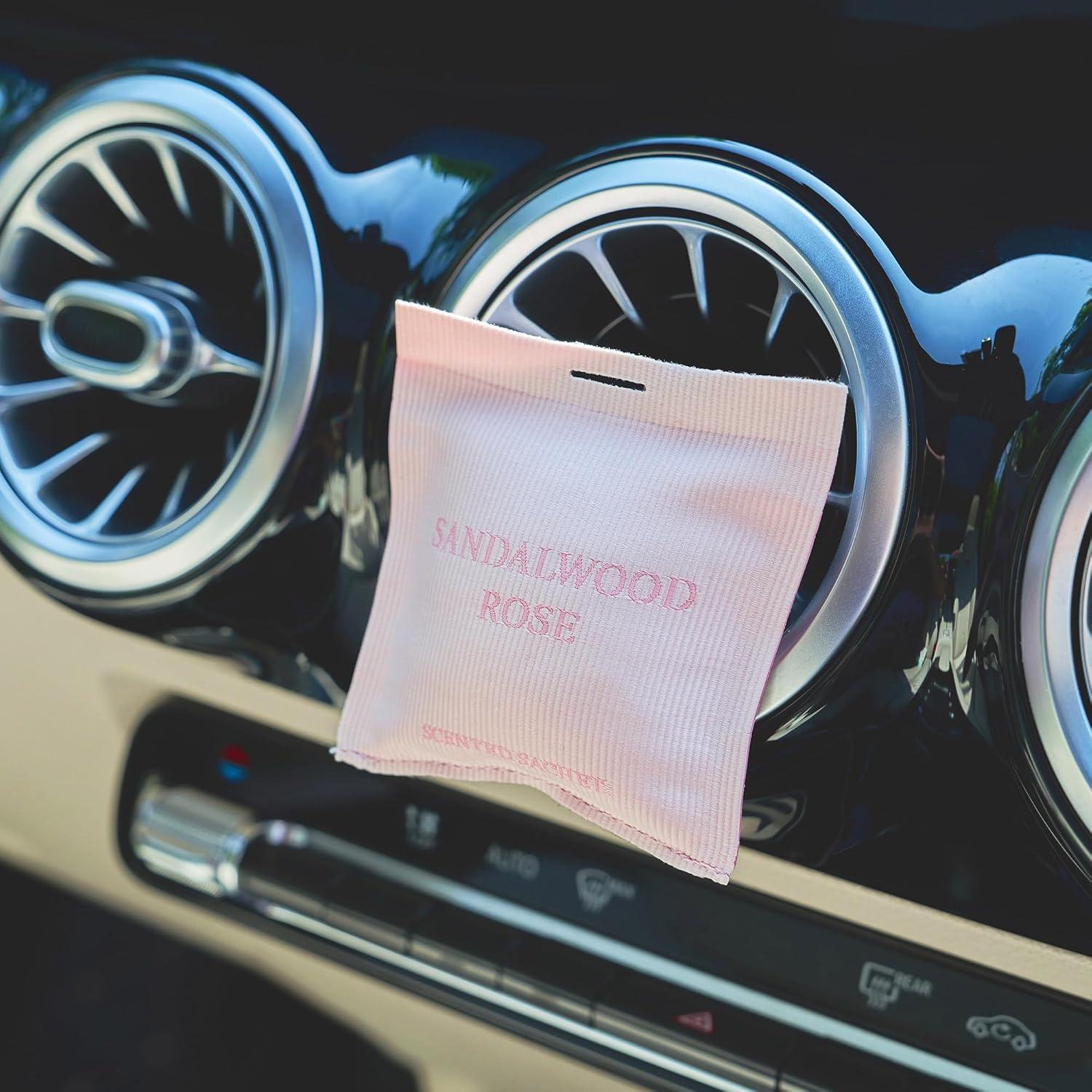 Duftsäckchen Sandelholz Rose Autoduft Scented Sachet 1